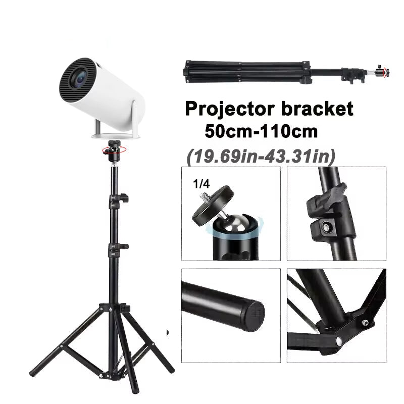 110Cm Universal Portable Bracket for Magcubic HY300 Pro Projector Tripod Stand Mount for Magcubic Hy320Mini Projector