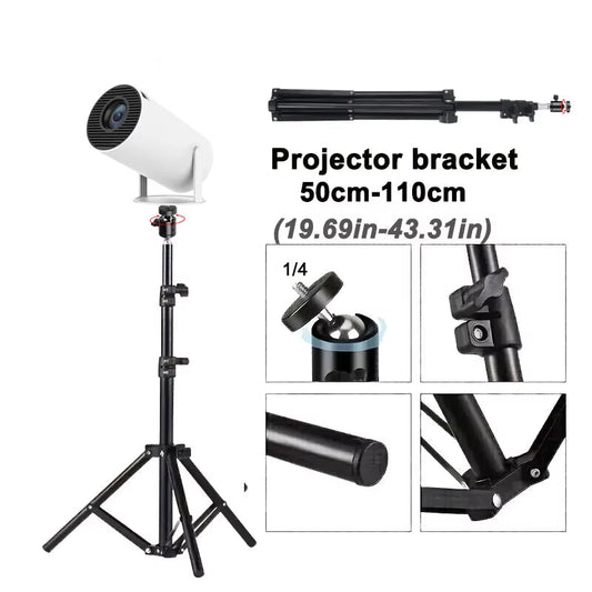 110Cm Universal Portable Bracket for Magcubic HY300 Pro Projector Tripod Stand Mount for Magcubic Hy320Mini Projector
