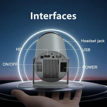 Projector HY300 Pro - Gris avec housse